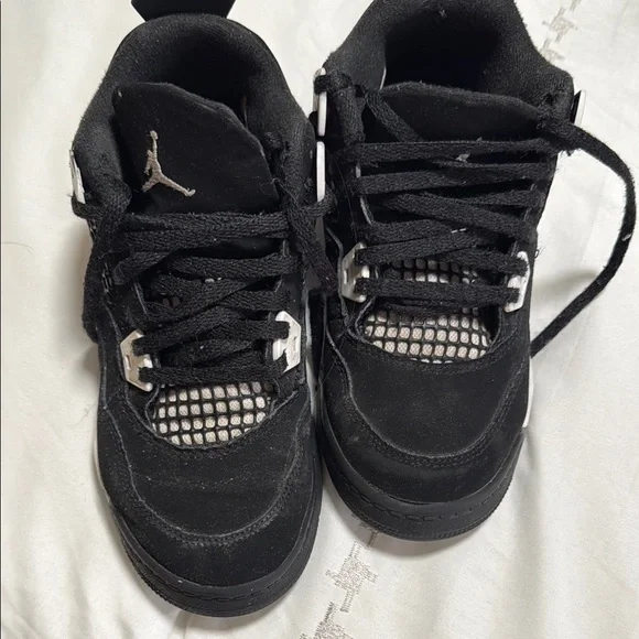 Jordan | Shoes | Jordan Black Nubuck Sneakers With Mesh  display picture 2
